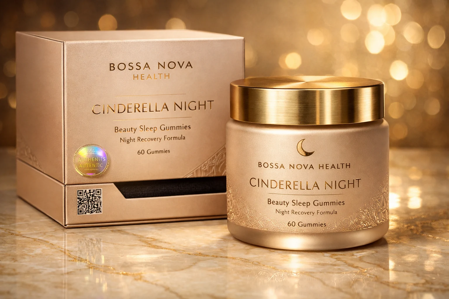 Cinderella Night White Pearl packaging concept